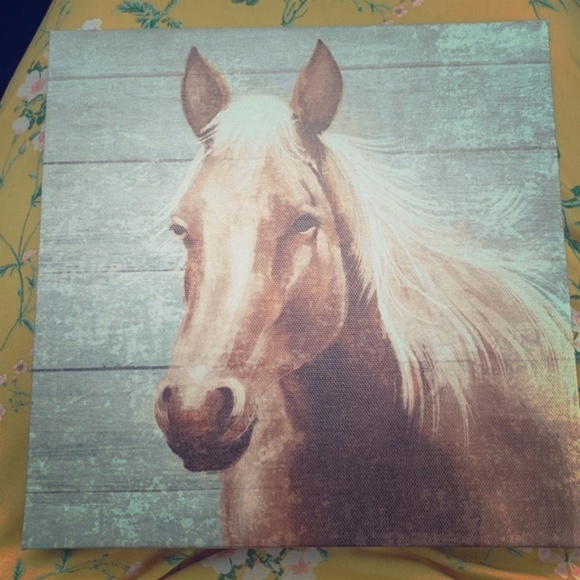 Rustic Farmhouse Wall Art of a 🐎 - Picture 1 of 1